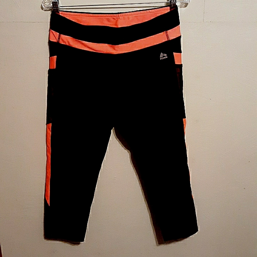 RBX L Athletic crop pant black/peach